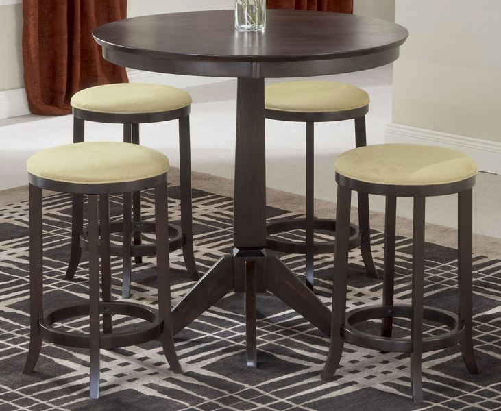 lot 44 image: Hillsdale Tiburon Bistro Table with 4 Stools