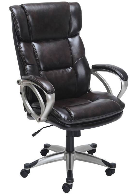lot 48 image: Serta Bonded Leather Big & Tall Chair