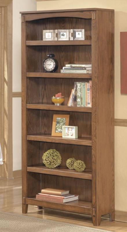 lot 54 image: Ashley Furniture Mission Large Bookcase
