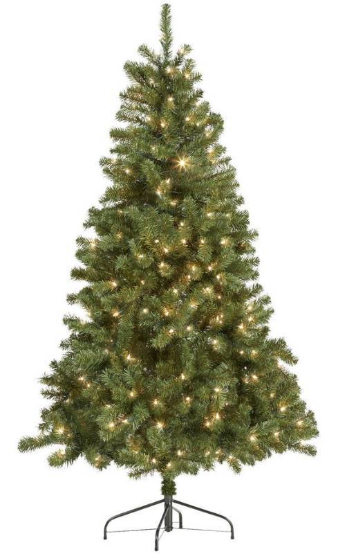 lot 66 image: alcove 6 Prelit Christmas Tree - Clear Lights