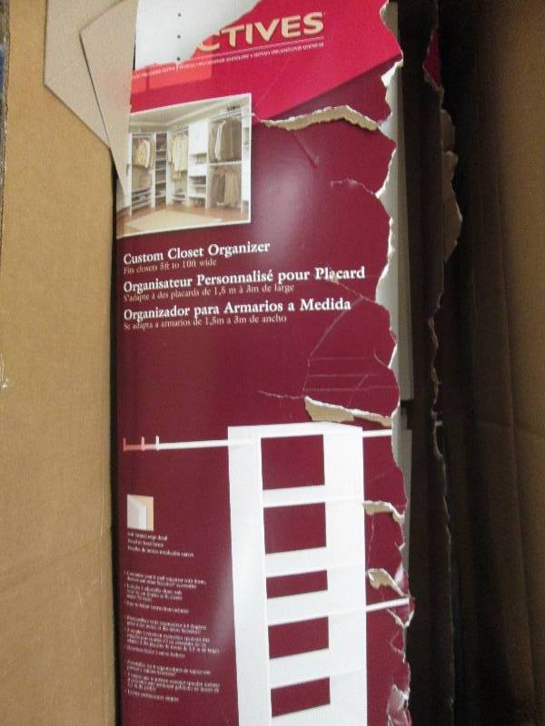closent organizer open box fits clo...