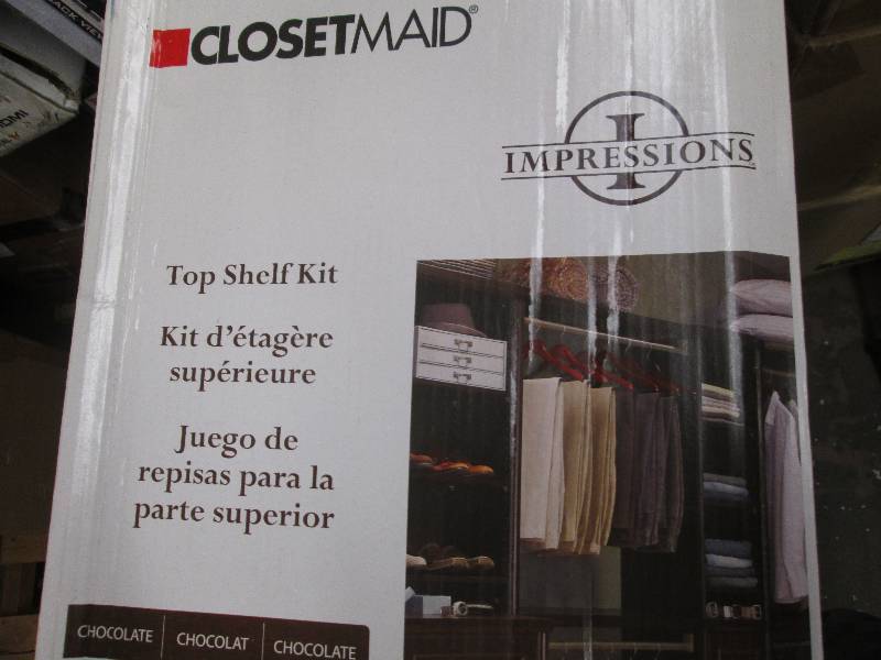 closetmaid top shelf kit 47.72 L X...