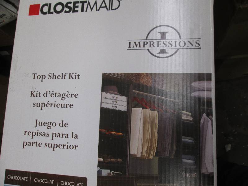 closetmaid top shelf kit 47.72 L X...