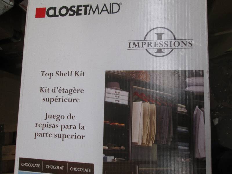 closetmaid top shelf kit 47.72 L X...