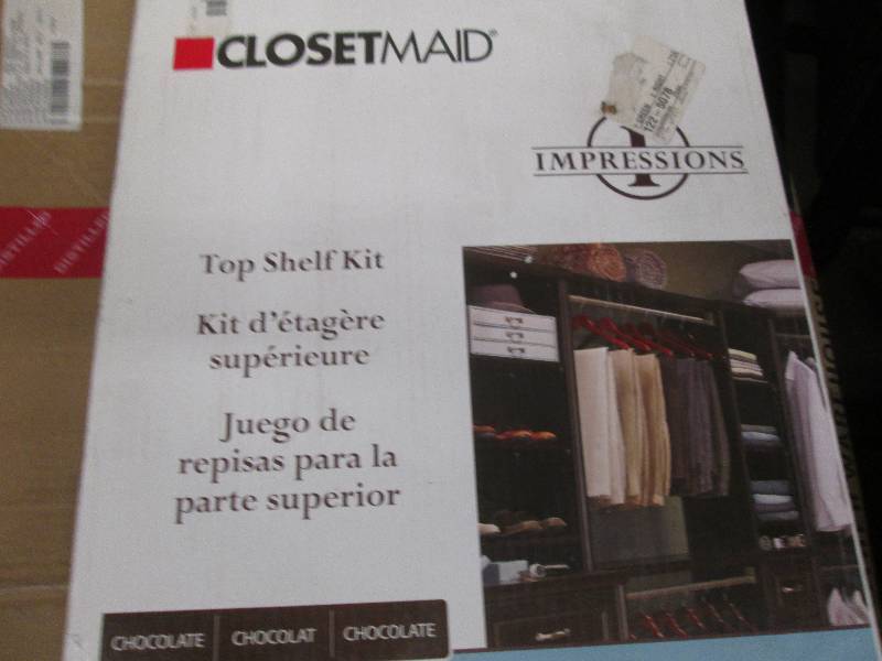 closetmaid top shelf kit 47.72 L X...