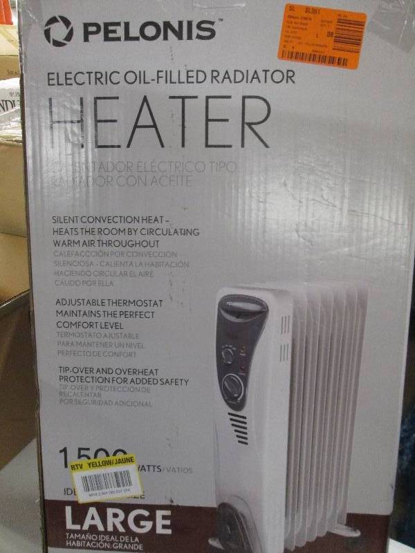 Pelonis oil filled electric heater ...