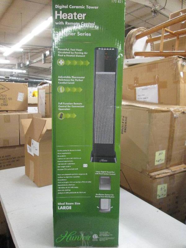 digital ceramic tower heater ideal ...