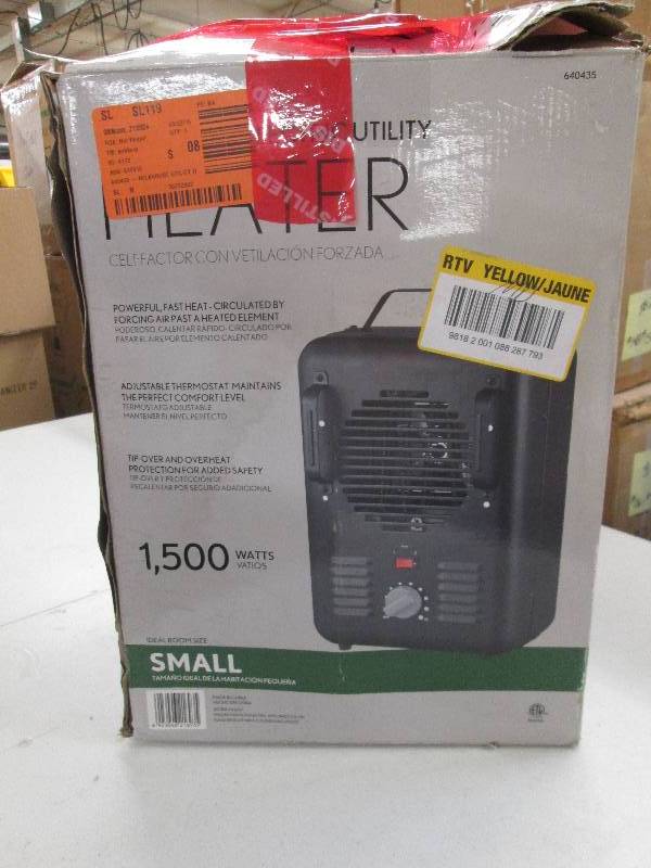 electric heater tested and works ...