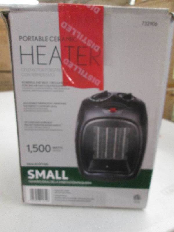 portable ceramic heater 1500 watts ...