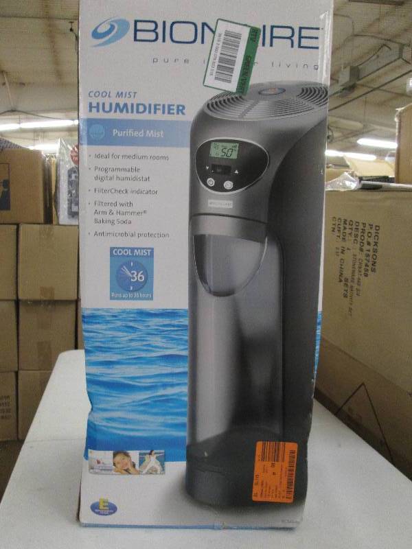 Bionaire cool mist humidifier purif...