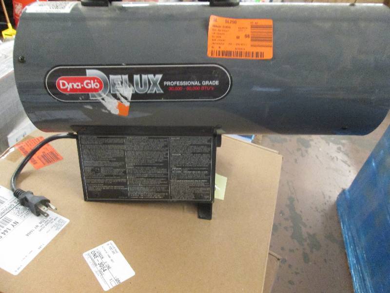 dyna-glo propane heater used untest...