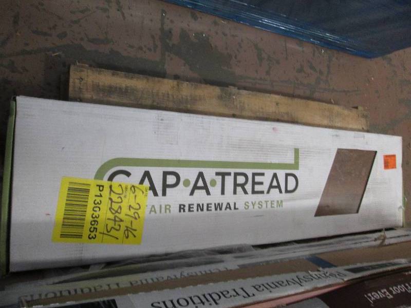 5 boxes of cap a tread 1 brown rest...