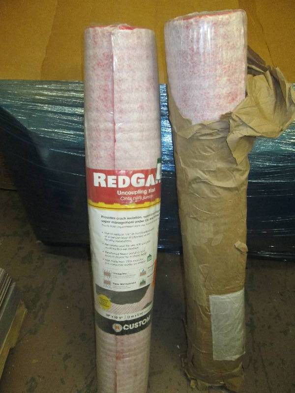 2 rolls of redguard uncoupling mat ...