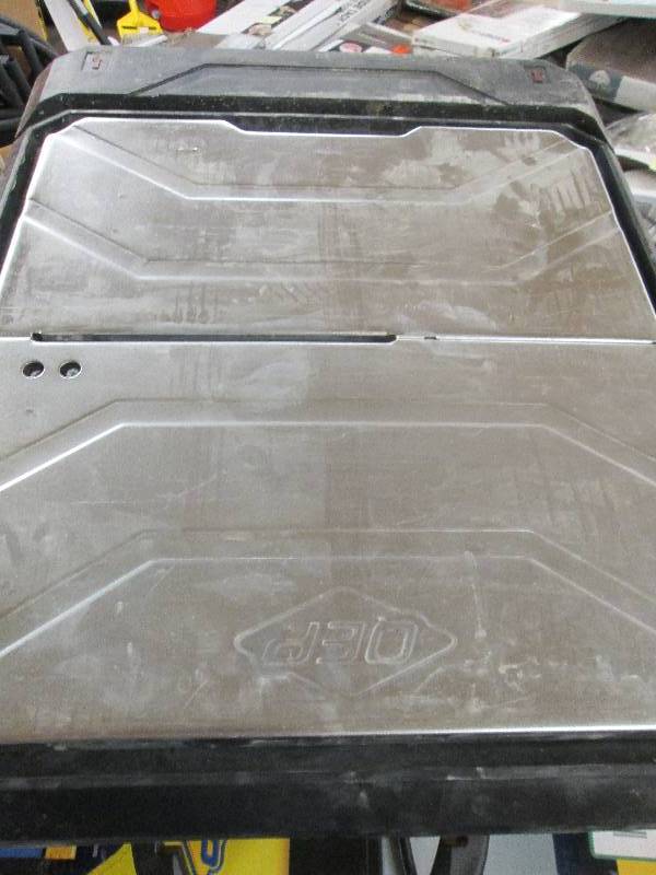 QEP wet tile saw open box untested ...