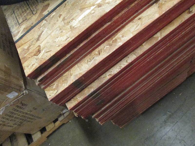 4 sheets from this stack of 4 foot ...