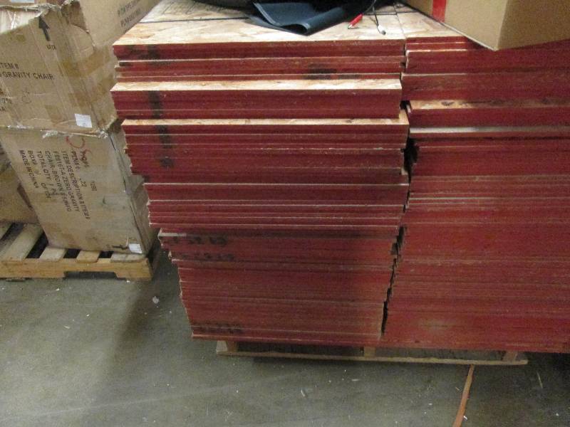 4 sheets from this stack of 4 foot ...