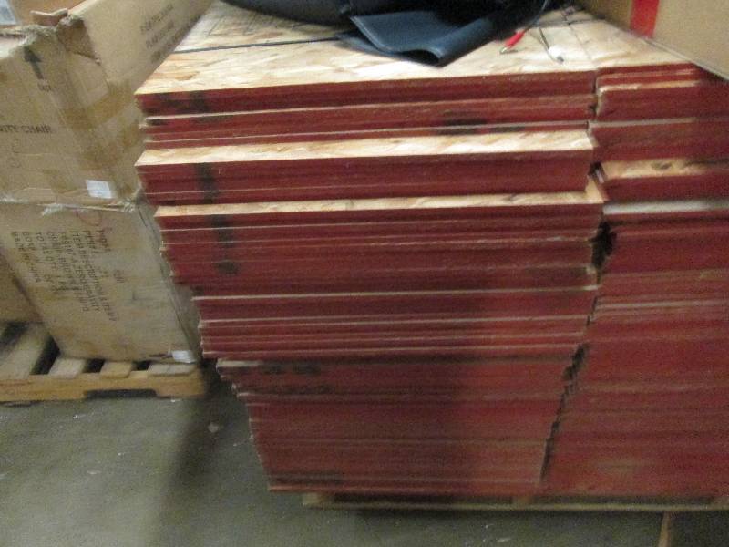 4 sheets from this stack of 4 foot ...