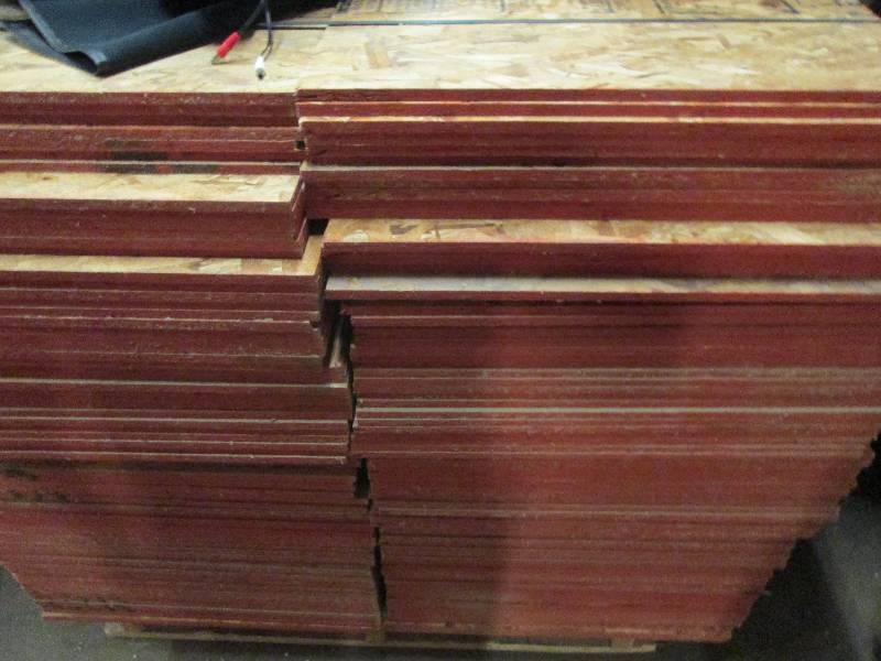4 sheets from this stack of 4 foot ...