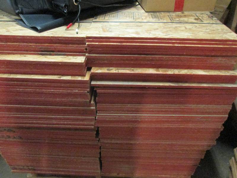 4 sheets from this stack of 4 foot ...