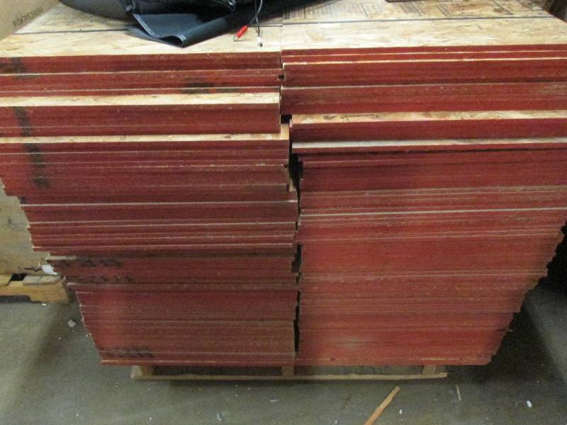 4 sheets from this stack of 4 foot ...