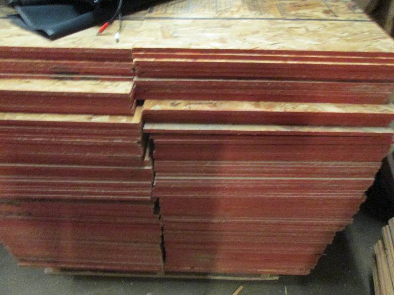 4 sheets from this stack of 4 foot ...