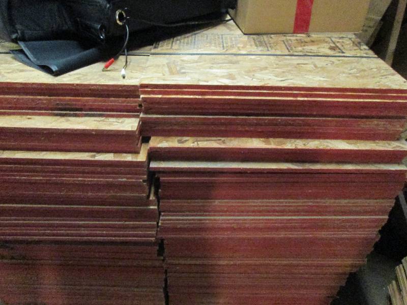 4 sheets from this stack of 4 foot ...