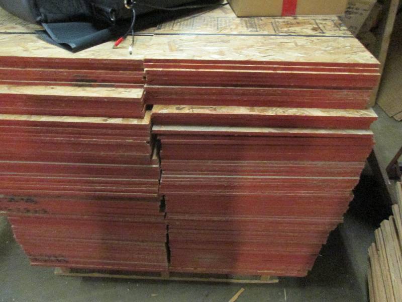 4 sheets from this stack of 4 foot ...