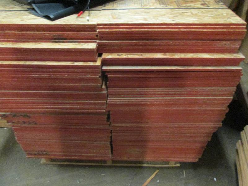 4 sheets from this stack of 4 foot ...