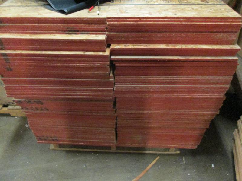 4 sheets from this stack of 4 foot ...