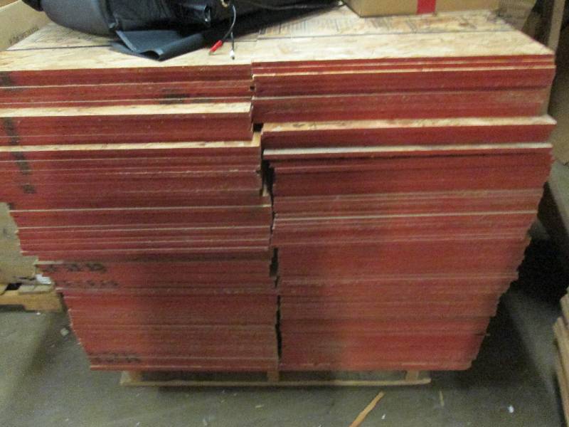 4 sheets from this stack of 4 foot ...