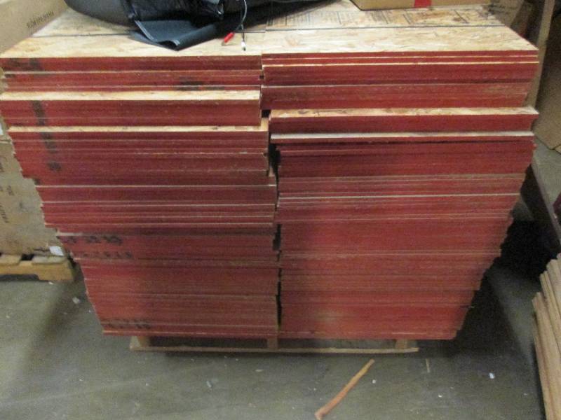 4 sheets from this stack of 4 foot ...