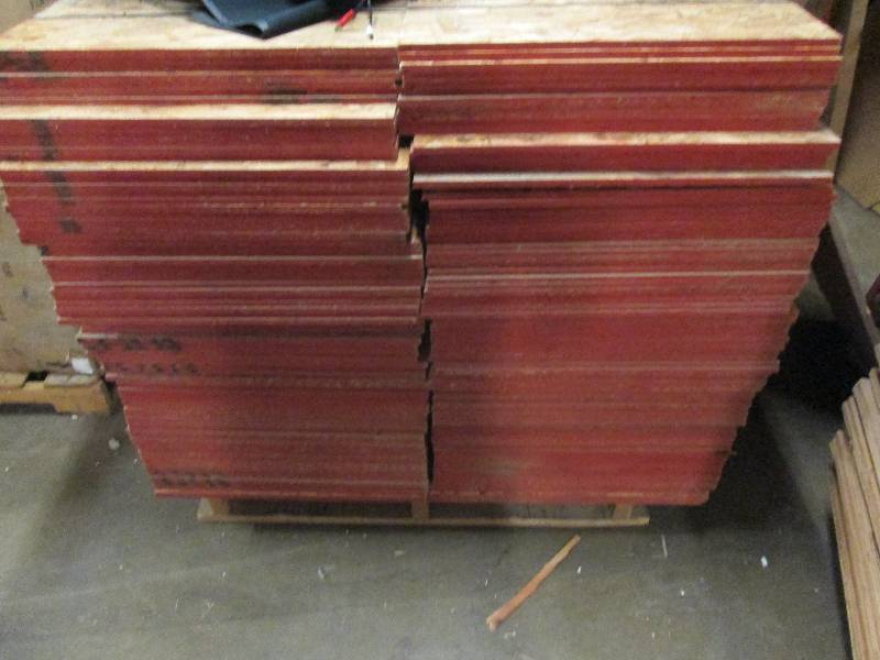4 sheets from this stack of 4 foot ...