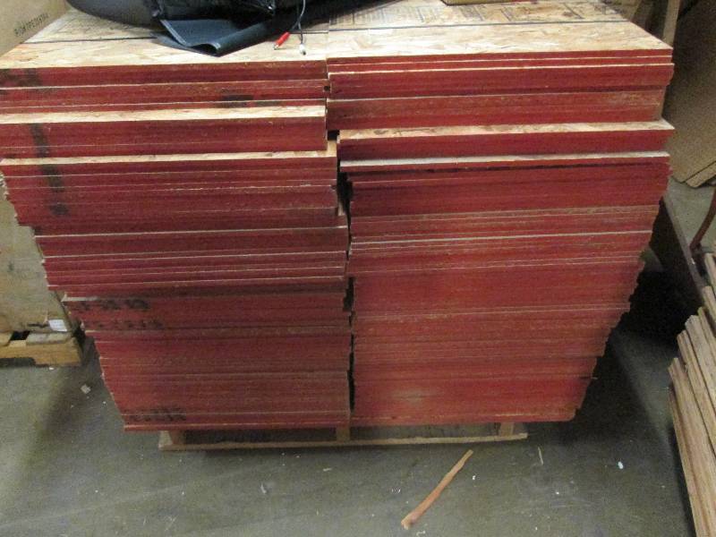 4 sheets from this stack of 4 foot ...
