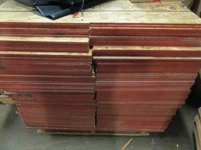 4 sheets from this stack of 4 foot ...