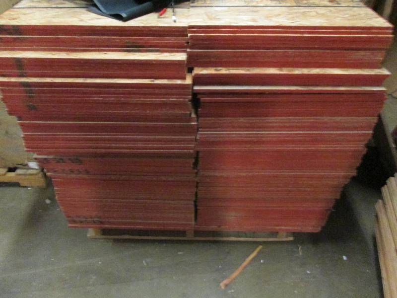 4 sheets from this stack of 4 foot ...
