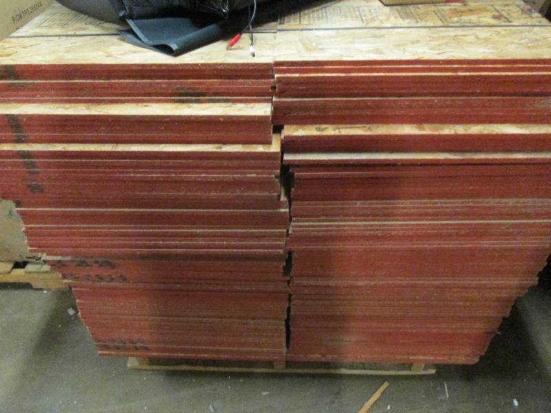 4 sheets from this stack of 4 foot ...