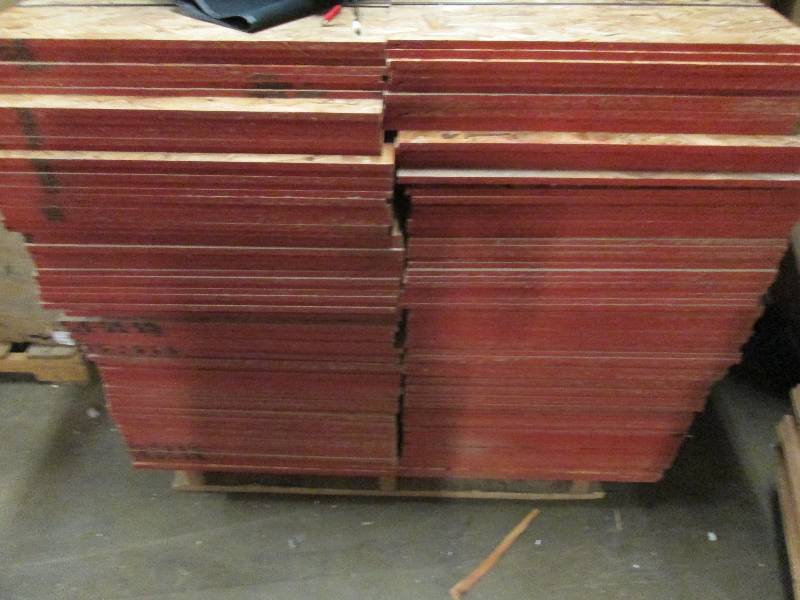 4 sheets from this stack of 4 foot ...