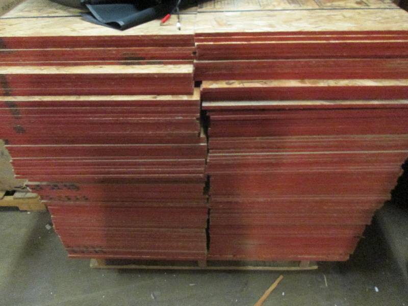 4 sheets from this stack of 4 foot ...