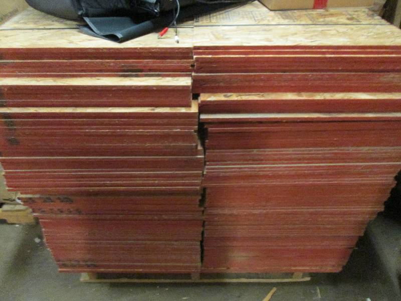 4 sheets from this stack of 4 foot ...