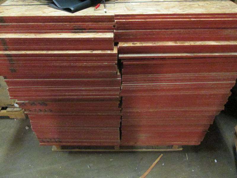 4 sheets from this stack of 4 foot ...