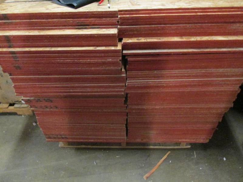 4 sheets from this stack of 4 foot ...
