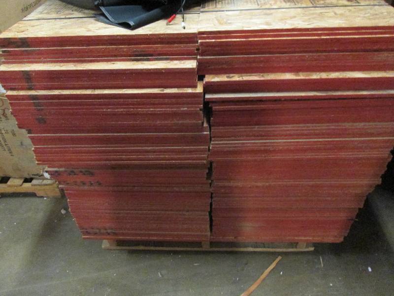 4 sheets from this stack of 4 foot ...