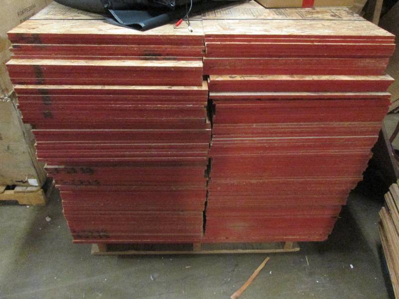 4 sheets from this stack of 4 foot ...