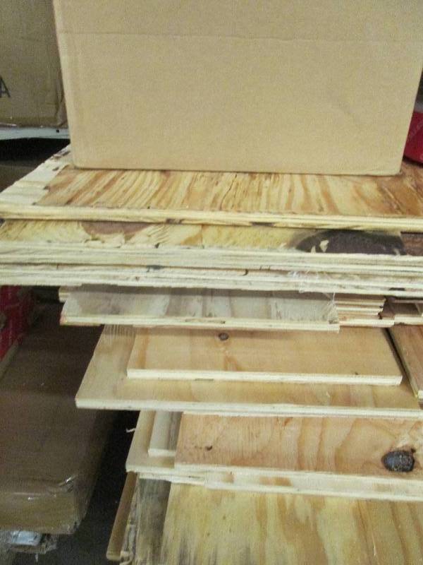 row of plywood thickness ranges fro...