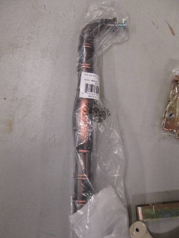 3 door handles 1 door pull oil rubb...