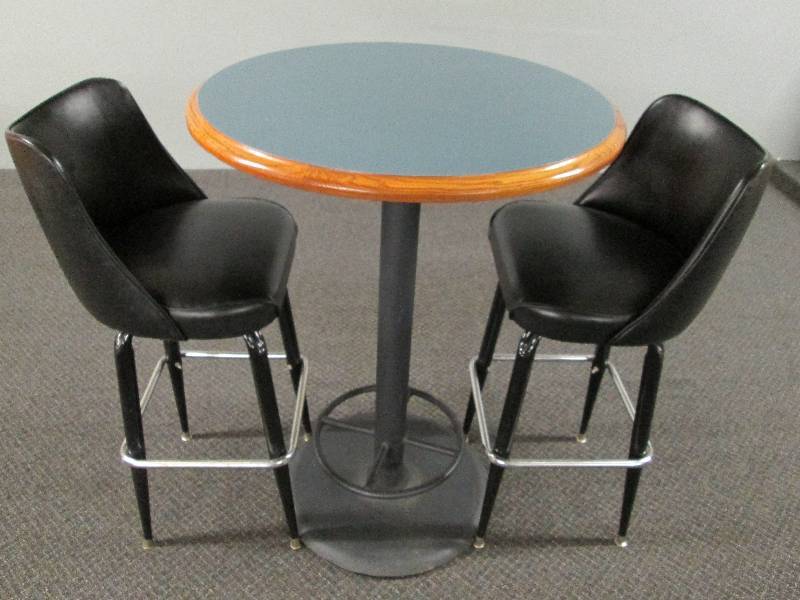lot 58 image: Bar  Restaurant High Top Table
