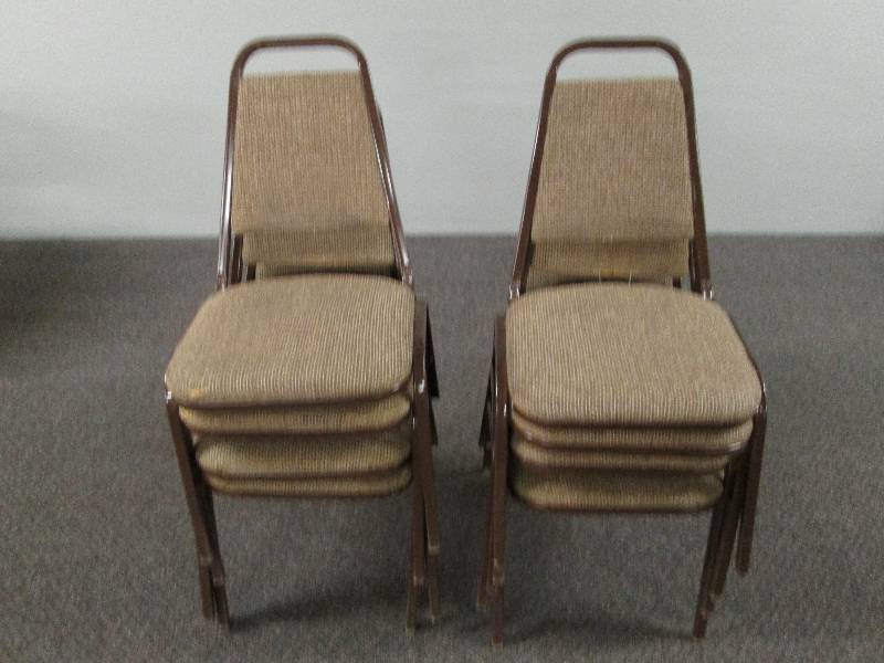 lot 102 image: Brown Restaurant  Bar Chairs