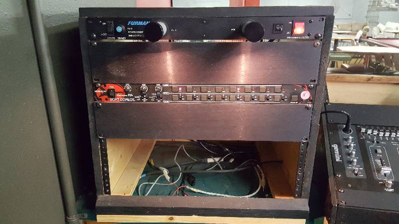 lot 6 image: Furman PL-8 Power Controller & Light Module  Rack