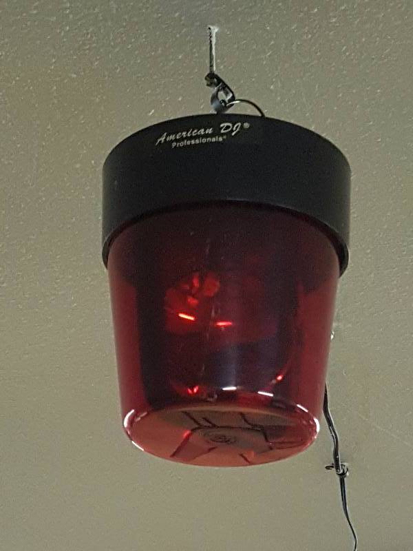 lot 44 image: American DJ Red Siren  Becon Light