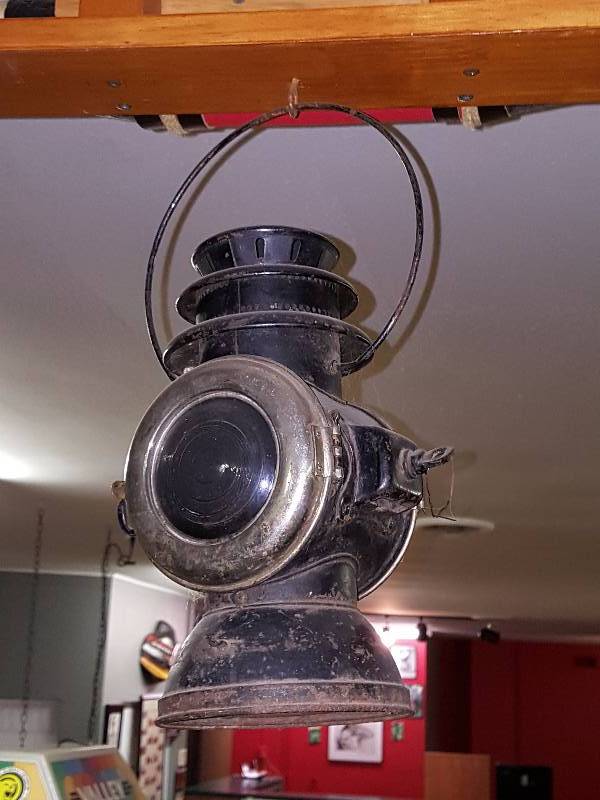 lot 186 image: Antique Rayo Driving Light